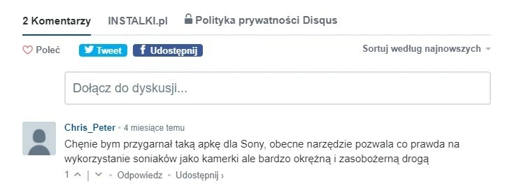 sony lustrzanka
