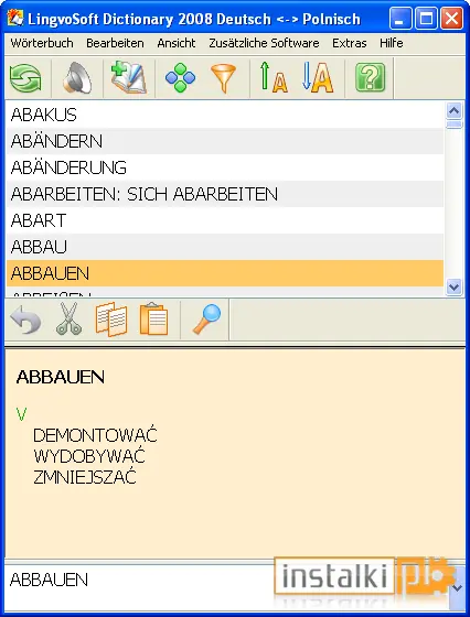 LingvoSoft Dictionary 2008 German-Polish
