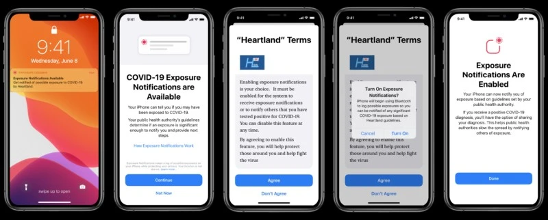 apple ostrzezenia covid
