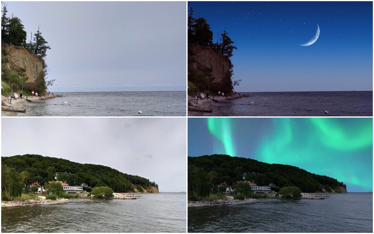 MIUI 12 filtry nieba