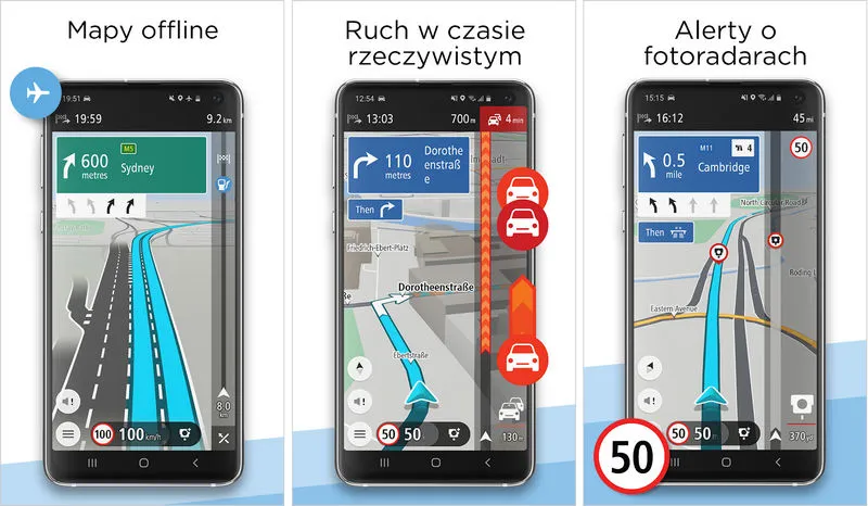 TomTom nawigacja Huawei