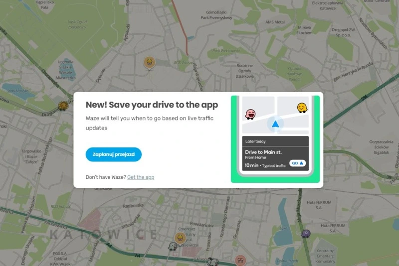 waze-planowanie