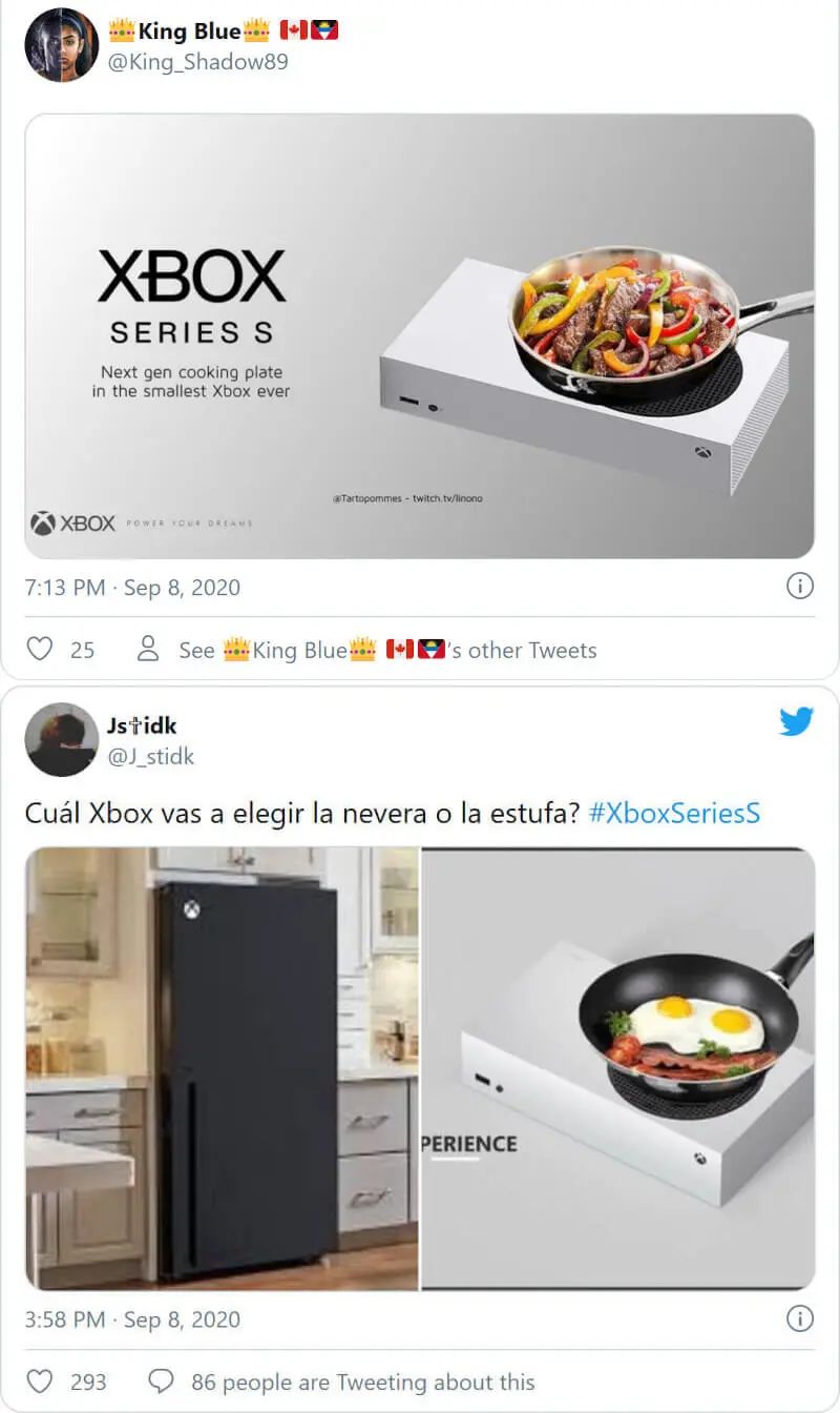 Xbox Series S memy