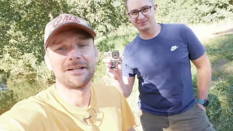 Marek i Wojtek szukają właściciela kamerki GoPro