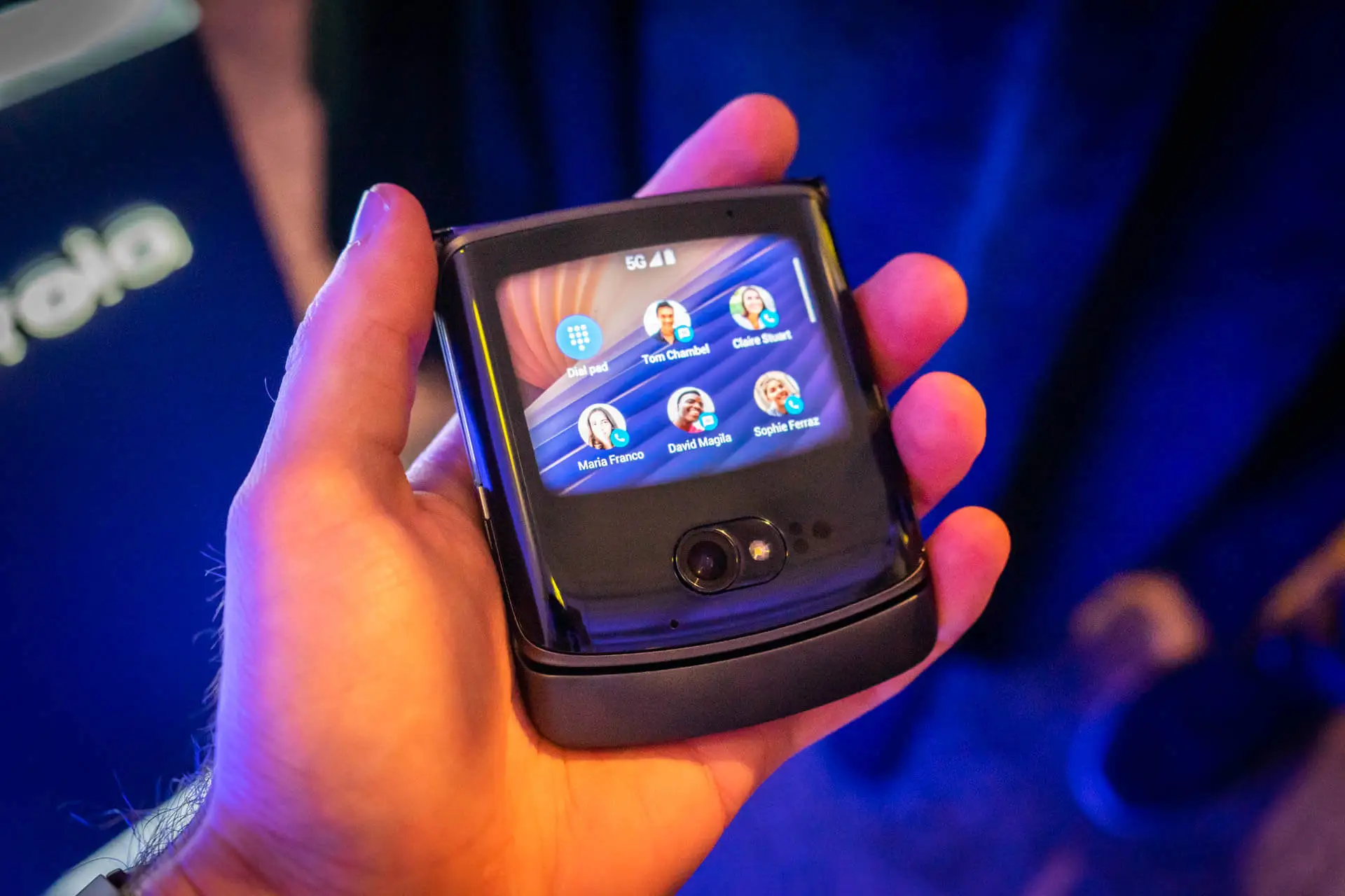 Polska premiera składanej Motoroli razr 5G. Mieliśmy ją w ręku
