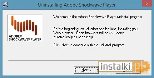 Adobe Shockwave Player Uninstaller