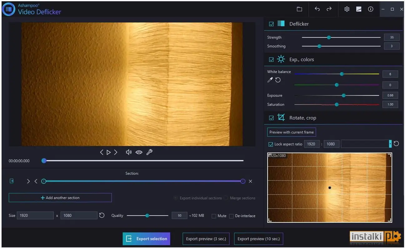 Okladka Ashampoo Video Deflicker