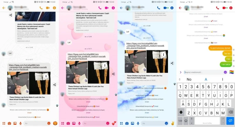 messenger motywy mini