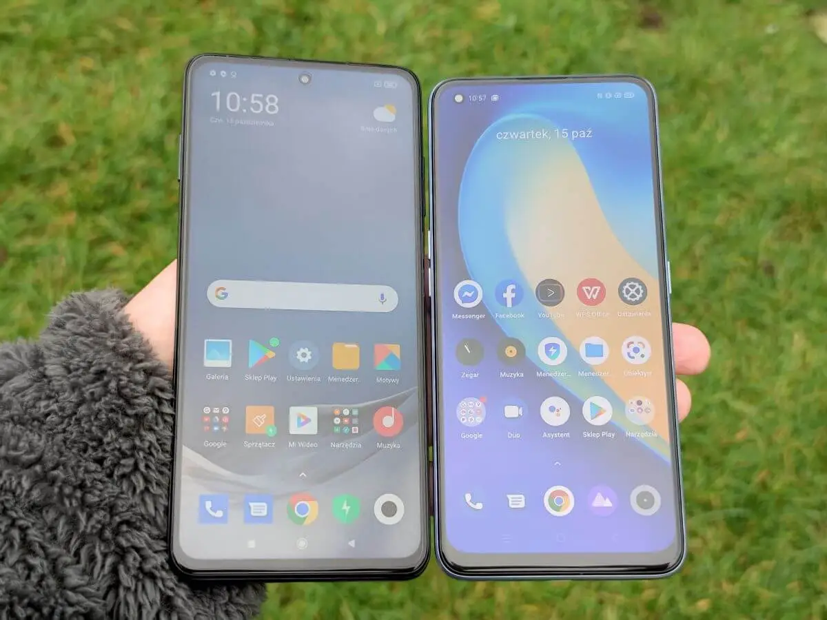 Poco X3 realme 7 Pro porównanie