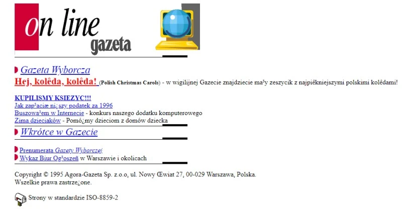 gazeta - 1996