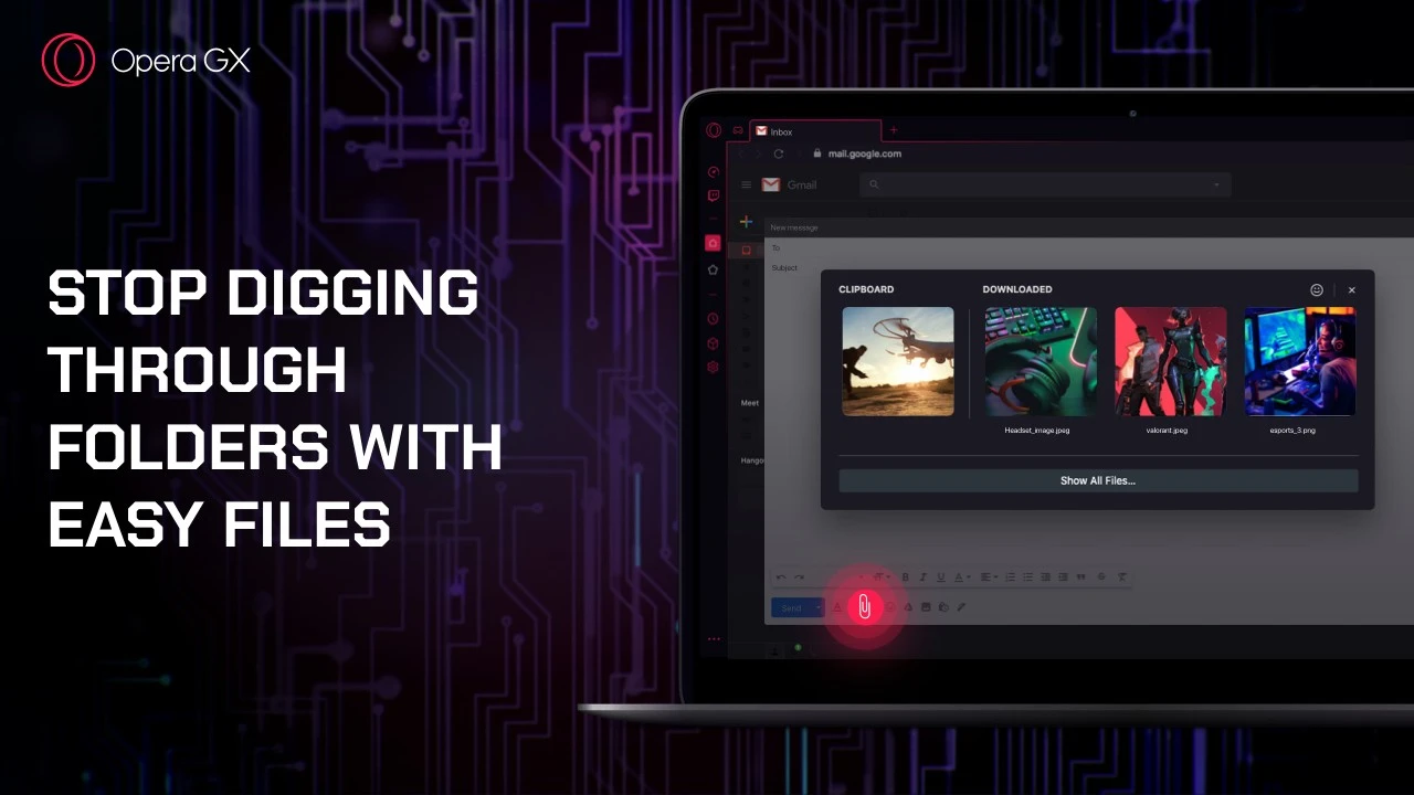 Opera GX Easy Files