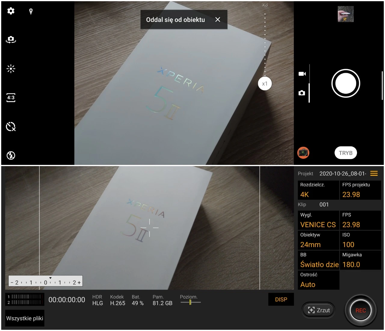 Sony Xperia 5 II recenzja test