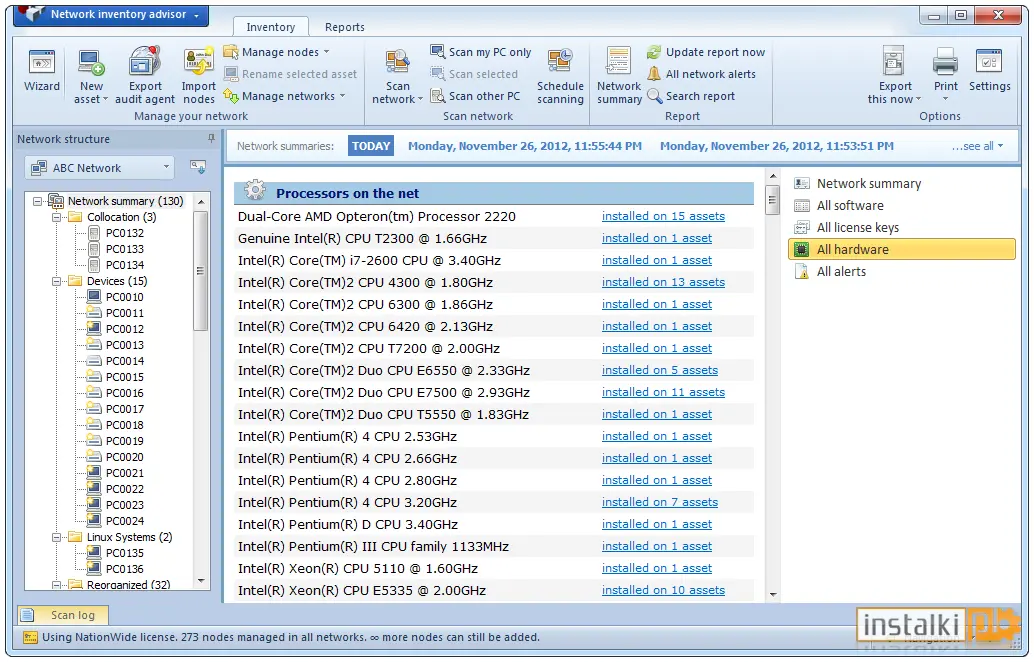 Okladka Network Inventory Advisor