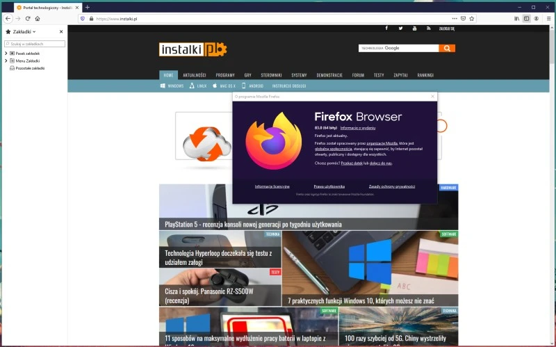 firefox 83 1