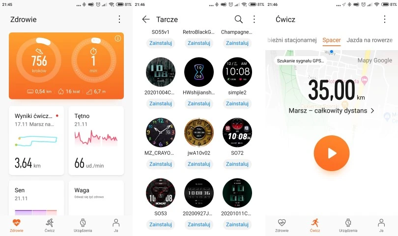 Honor GS PRO zdrowie