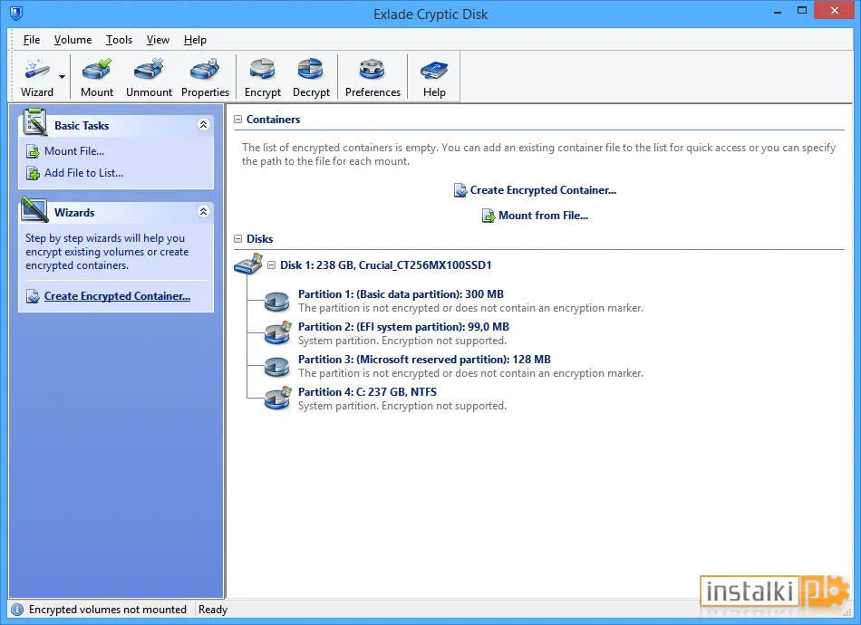 Okladka Cryptic Disk Free