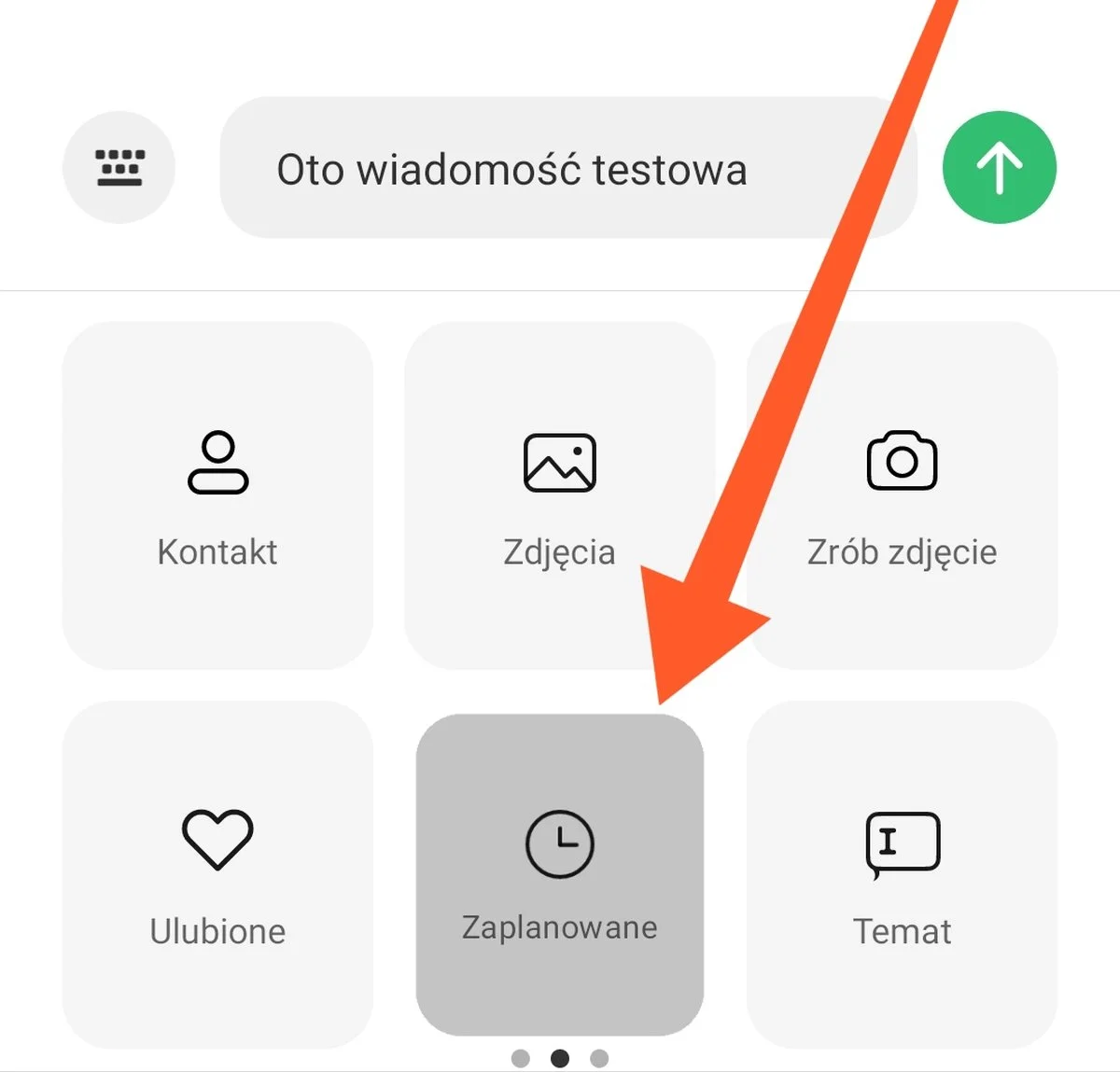 MIUI 12 zaplanowane SMS-y