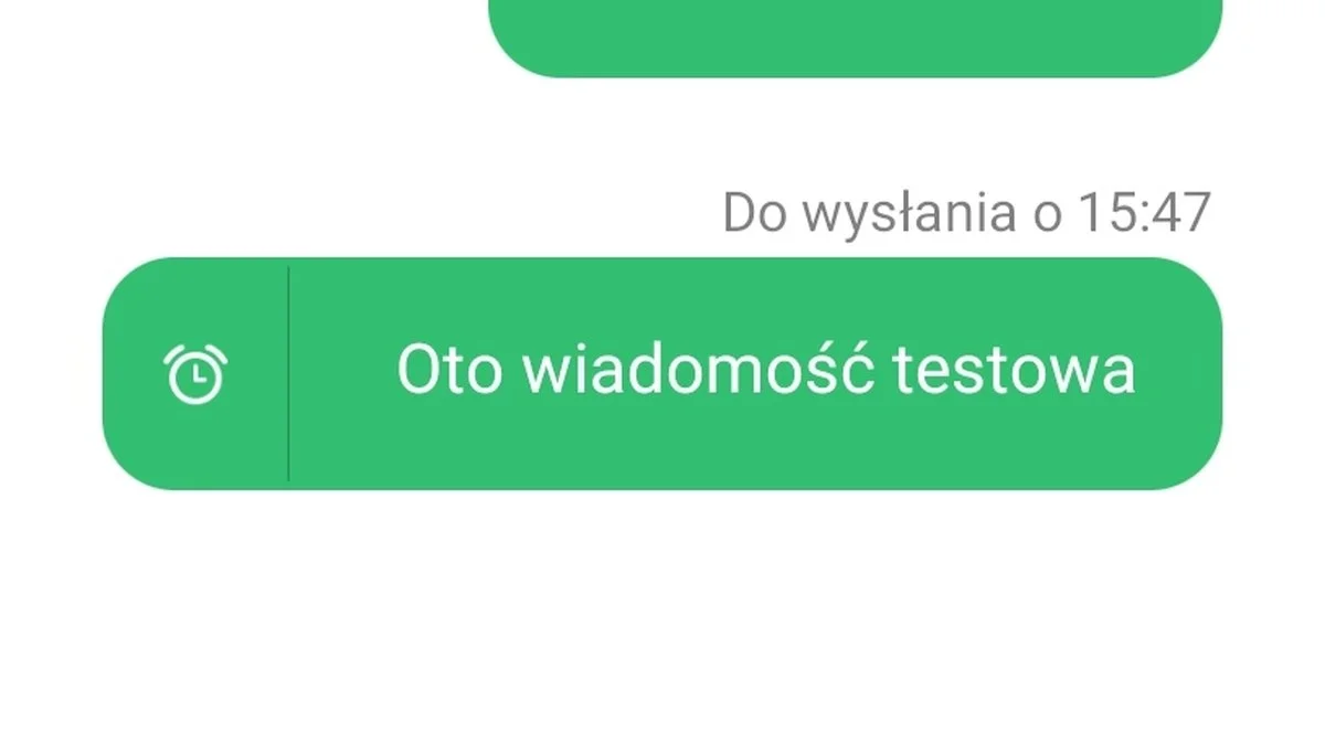 MIUI 12 zaplanowane SMS-y