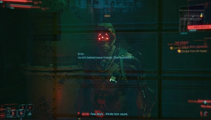 cyberpunk 2077 cmentarz