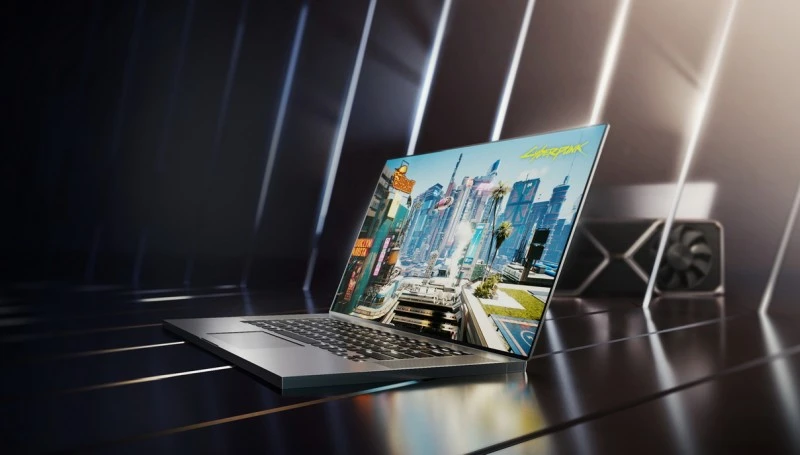 Laptopy z kartami GeForce RTX serii 30