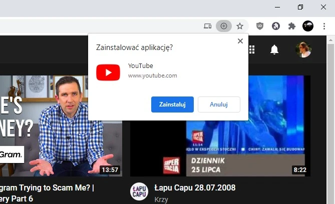 youtube pwa 2