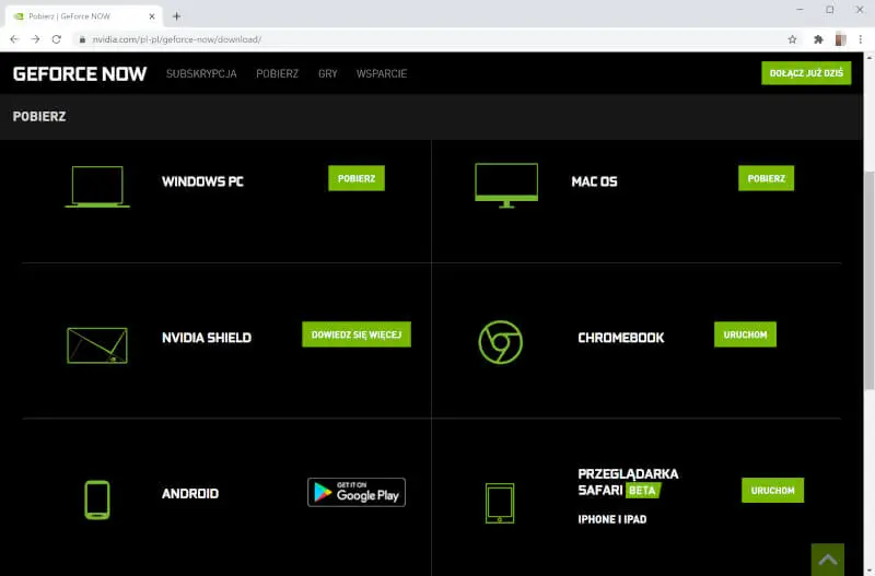 Nvidia GeForce Now