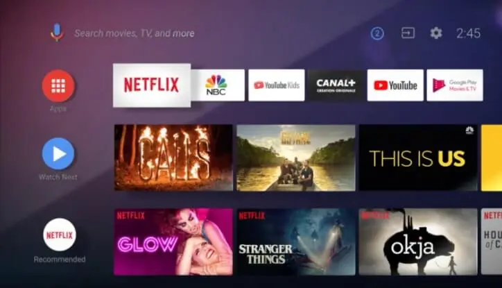 android tv stare 1
