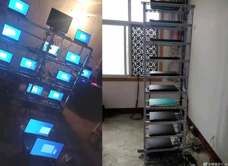 laptop kopanie krypto 2