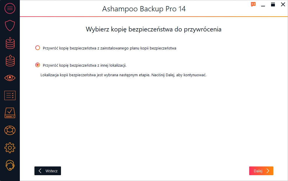 przywracanie systemu