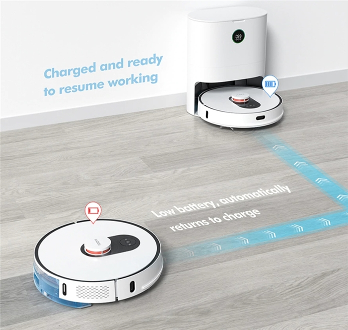 automatyczny powrót do stacji ładującej