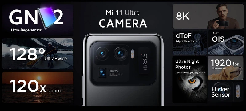 aparat w Mi 11 Ultra