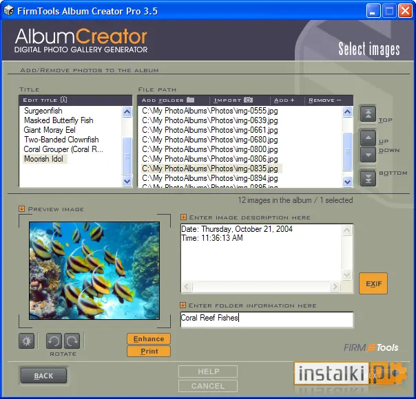 Okladka Album Creator Pro