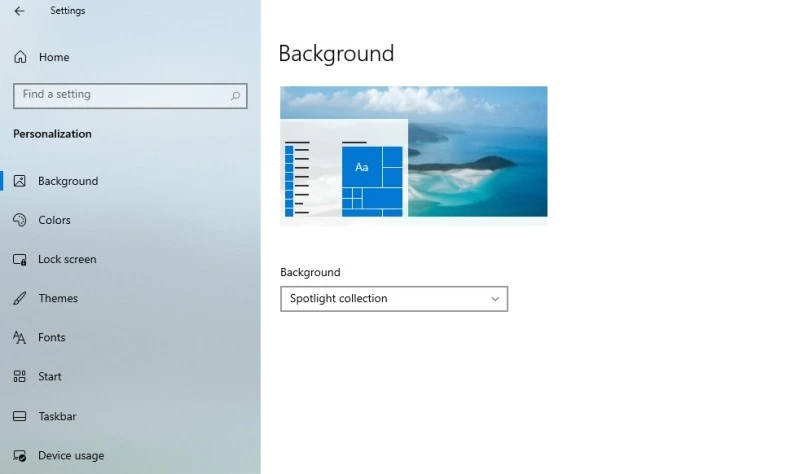 windows 10 spotlight