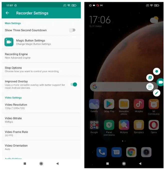 Najlepsze narzędzia do nagrywania ekranu w Androidzie