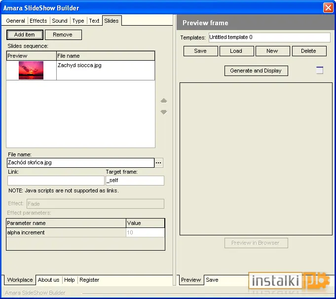 Okladka Amara Slideshow Builder