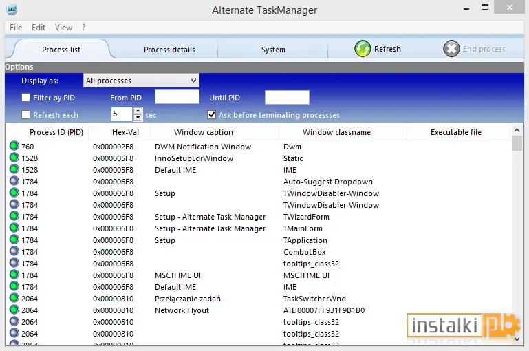 Alternate Task Manager 3.350 - Windows - download - instalki.pl