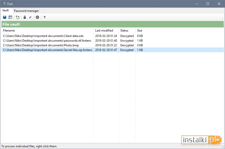 Fort – Cryptography Extension
