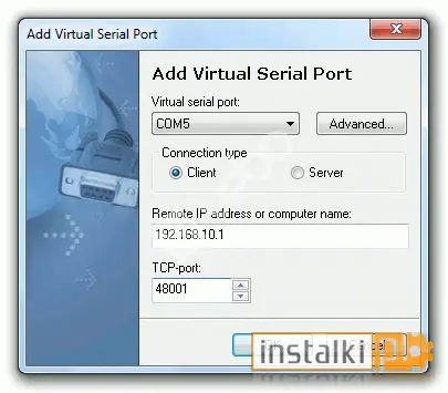 Okladka Serial Port Redirector