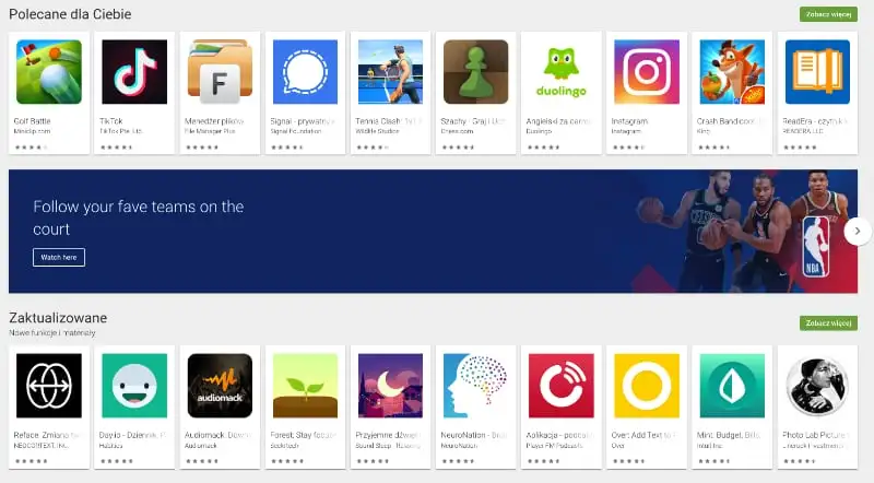 Czystki w Sklepie Play