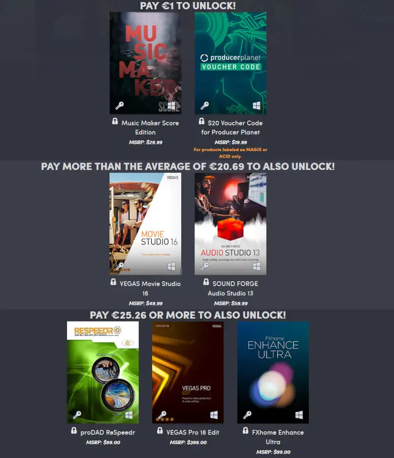 Humble Software Bundle: VEGAS Pro - Discover your endless freedom