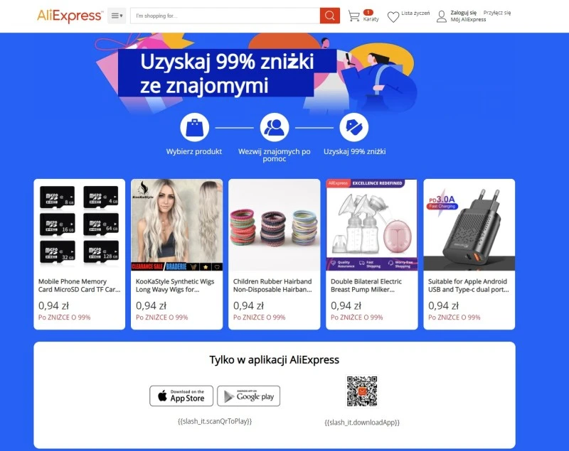 znizka aliexpress