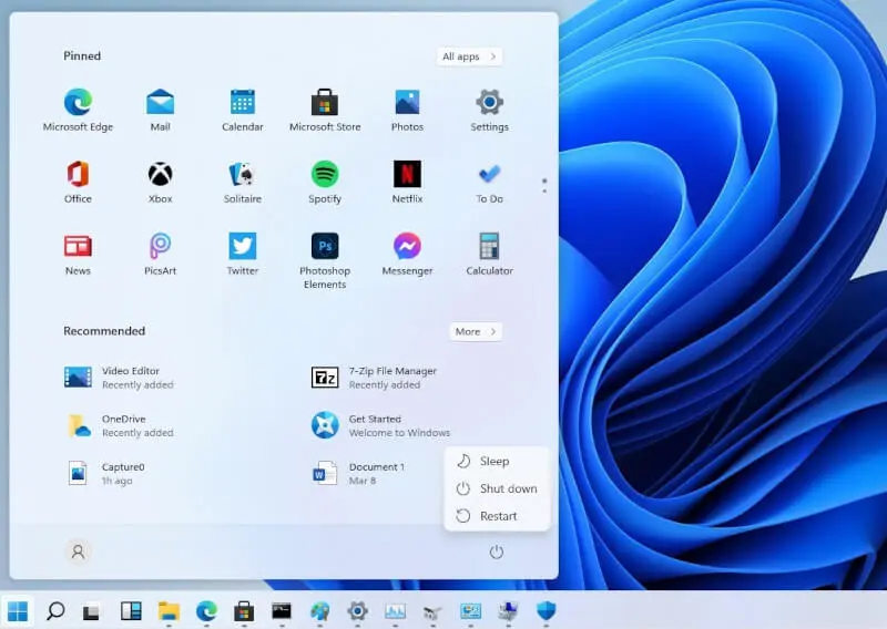 windows 11 ui