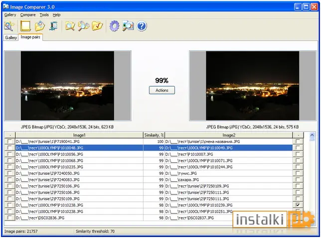 Okladka Image Comparer
