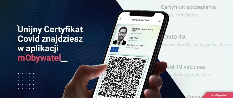 unijny certyfikat covid mobywatel