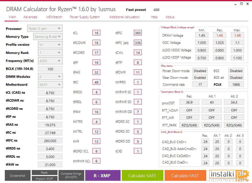 Okladka DRAM Calculator for Ryzen