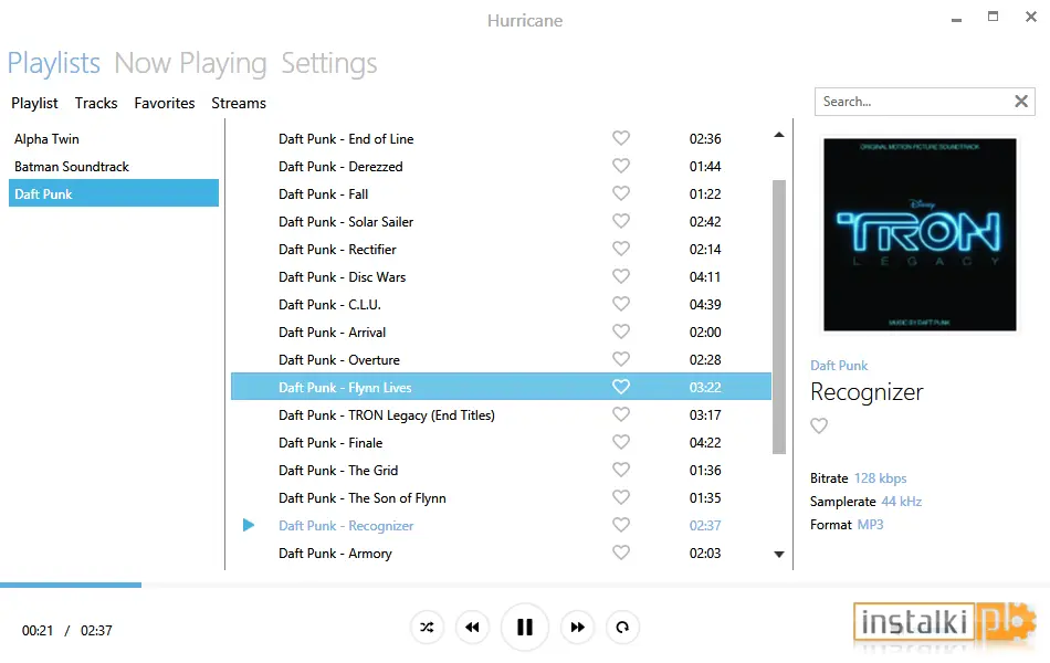 Okladka Hurricane 0.3.10 Beta