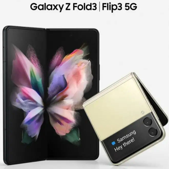 Wygląd Galaxy Z Fold 3 i Galaxy Z Flip 3 ujawniony