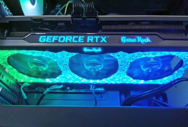 Palit GeForce RTX 3070 Ti GameRock OC 26