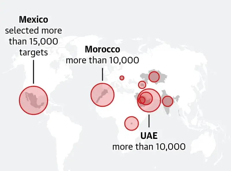 Rządy państw szpiegowały smartfony dziennikarzy i opozycjonistów
