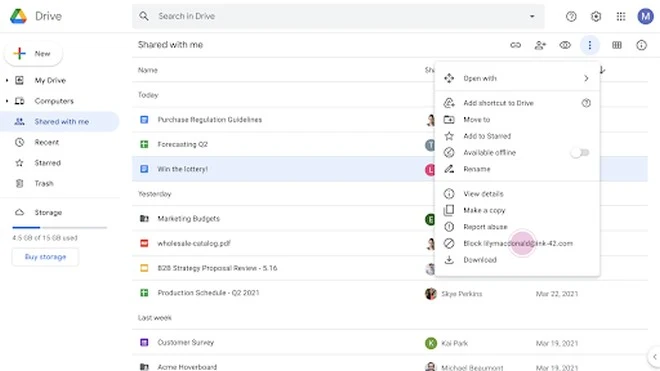 blokowanie dysk google 2